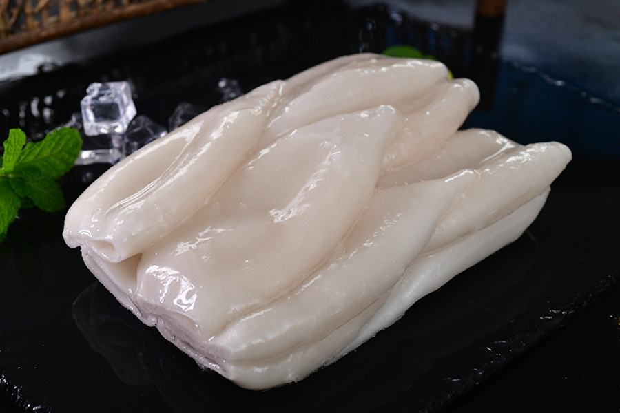 去皮鱿鱼筒
