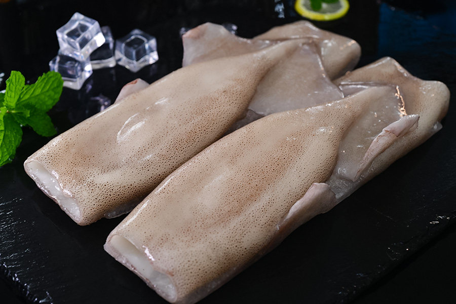 冷冻鱿鱼筒