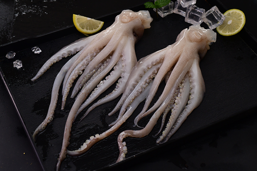 双椒爆炒鱿鱼头